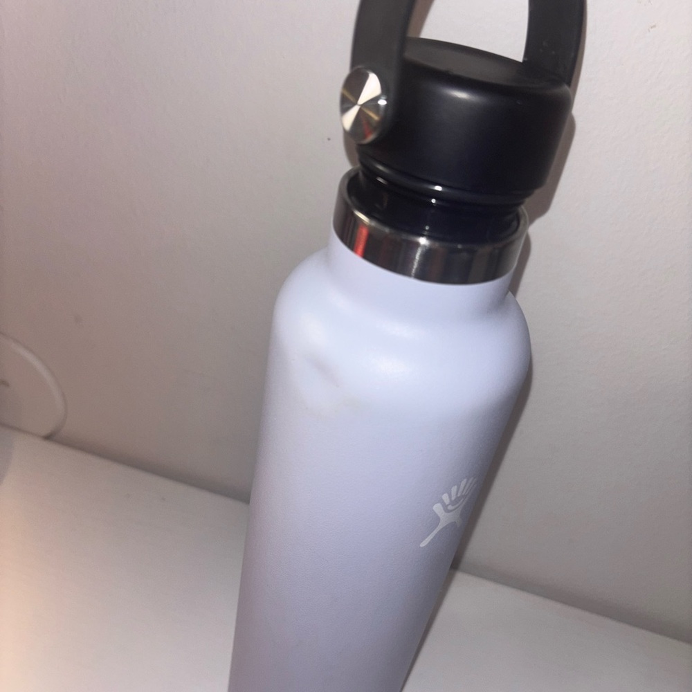 Hydro Flask Blue with Black Lid